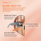 GLAM 光感嫩膚面罩|TOUCHBeauty 2386 LED Light Therapy Face Mask