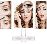 摺疊座枱化妝鏡 Trifold Vanity Mirror