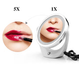 雙面化妝鏡 LED Mirror (1X/5X)
